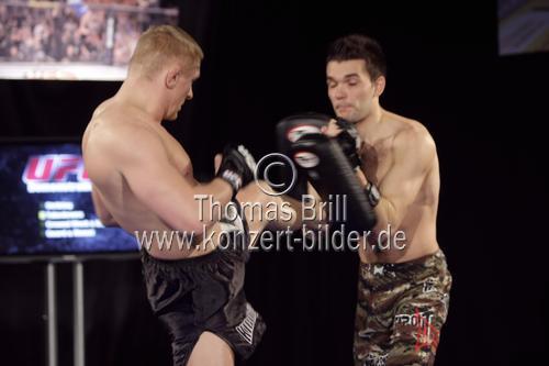 Pressekonferenz UFC Ultimate Fighting Championship am 13. Juni 2009 in derLanxess-Arena Köln (&copy; Thomas Brill)