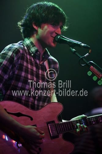 Amerikanische Indie-Rock-Band Vampire Weekend gastierte mit ihrem Sänger Ezra Koenig auf ihrer 