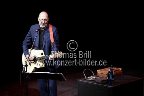 Deutscher Liedermacher Funny van Dannen gastierte auf seiner 