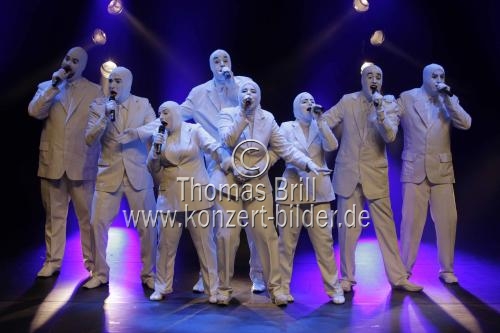 Israelische A-cappella-Gruppe The Voca People gastiert vom 21. - 31. Juli 2011 im Rahmen des 24. Kölner Sommerfestival in der Philharmonie Köln (&copy; Thomas Brill)