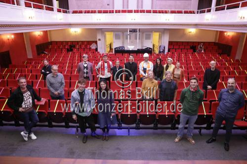 Programmpressekonferenz der Volksbühne Köln für die Monate November und Dezember 2020 in der Volksbühne am Rudolfplatz Köln (© Thomas Brill)