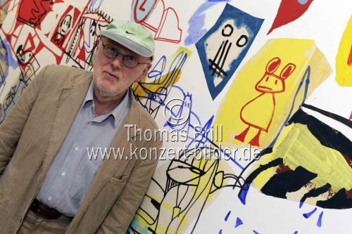 Deutsche Maler und Grafiker Jan Voss gastiert vom 09. September bis 15. Oktober 2011 in der Galerie Boisserée, Köln (&copy; Thomas Brill)