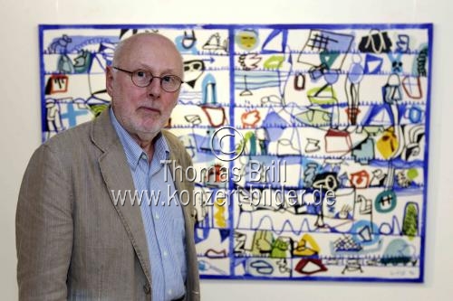 Deutsche Maler und Grafiker Jan Voss gastiert vom 09. September bis 15. Oktober 2011 in der Galerie Boisserée, Köln (&copy; Thomas Brill)