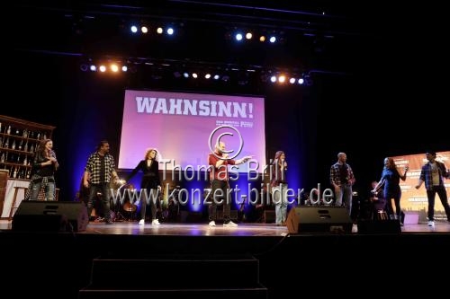 Vorstellung des Ensembles von „WAHNSINN! Das Musical