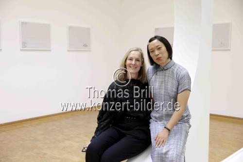 Chinesische Künstlerin Evelyn Taocheng Wang ist die Wolfgang-Hahn-Preisträgerin Köln 2025 im Museum Ludwig Köln (© Thomas Brill)