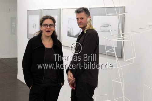 Deutsche Künstler Sabine Weber und Stefan Zöllner gastieren mit ihrer Ausstellung 