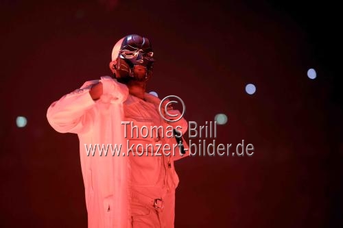 Kanadischer R&B-Musiker Abel Makkonen Tesfaye alias The Weeknd gastiert auf seiner 