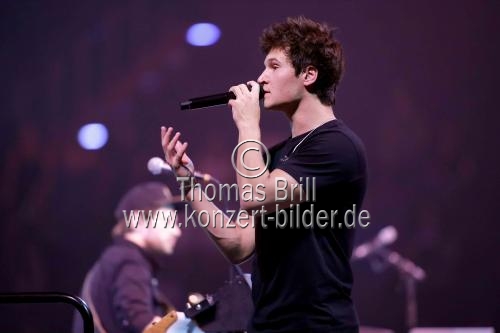 Deutscher Sänger Wincent Weiss gastierte auf seiner 