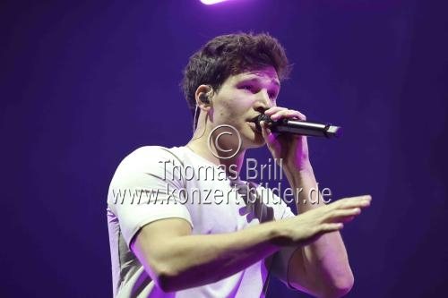 Deutscher Sänger Wincent Weiss gastierte auf seiner 