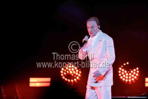 Deutscher Rock-Sänger Marius Müller-Westernhagen gastiert auf seiner 