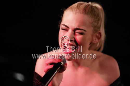 Amerikanische Jazzsängerin Brenna Whitaker gastiert auf ihrer 