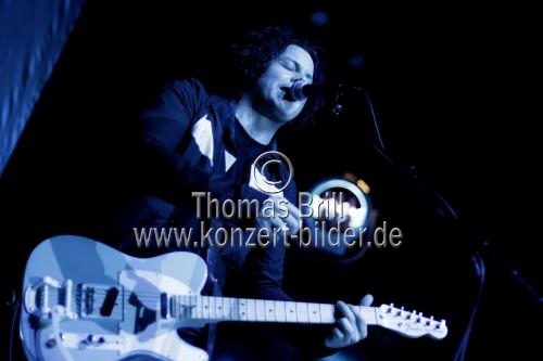 Amerikanischer Garage Rock-Sänger und Gitarrist Jack White gastiert auf seiner 
