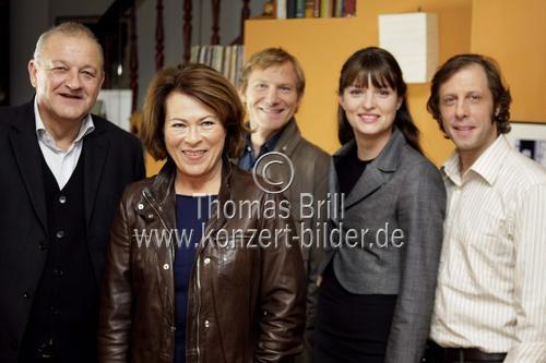Dreh der ZDF-Krimireihe Wilsberg mit dem Titel Gefahr im Verzug  in Wilsbergs Küche, Kyffhäuser Str. 41e, Köln (© Thomas Brill)
