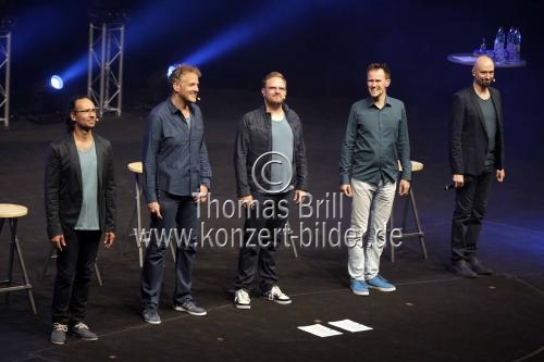 Deutsche Vokal-Pop-Gruppe Wise Guys gastieren auf ihrer 