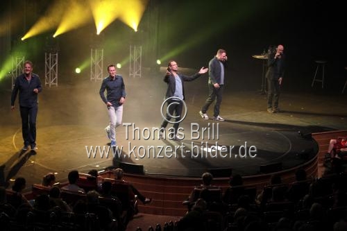 Deutsche Vokal-Pop-Gruppe Wise Guys gastieren auf ihrer 