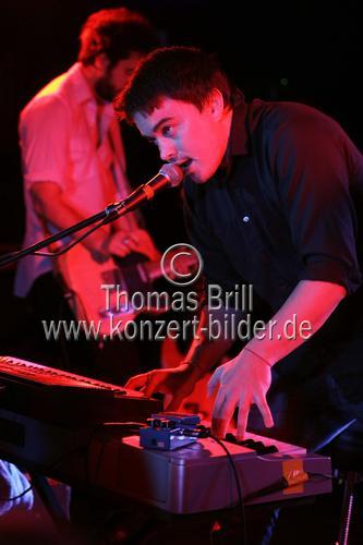 Kanadische Indie-Rock-Band Wolf Parade gastierte auf ihrer 