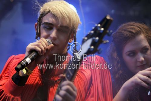 Britische Sänger Patrick Wolf gastiert auf seiner 
