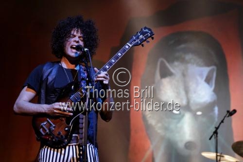 Australische Stoner-Rockband Wolfmother gastiert auf ihrer 
