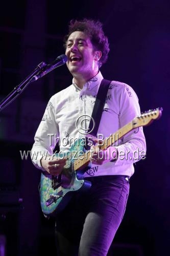 Englische Alternative-Rockband The Wombats gastiert auf ihrer 