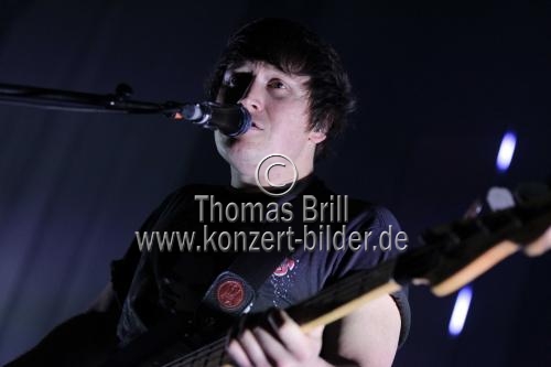 Englische Alternative-Rockband The Wombats gastiert auf ihrer 