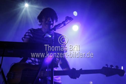 Englische Alternative-Rockband The Wombats gastiert auf ihrer 