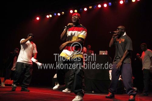 Amerikanische Hip-Hop-Gruppe Wu-Tang Clan gastiert auf ihrer 
