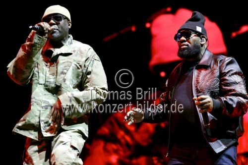 Amerikanische Hip-Hop-Gruppe Wu-Tang Clan gastiert auf ihrer 