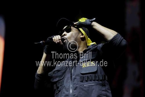 Amerikanische Hip-Hop-Gruppe Wu-Tang Clan gastiert auf ihrer 