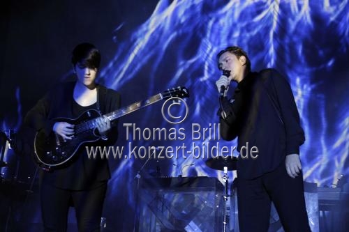 Britische Dream-Pop/Indie Rock-Band The XX gastiert auf ihrer 