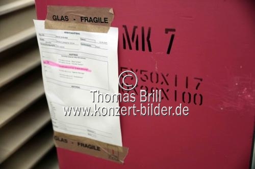 Abbau der Ausstellung 