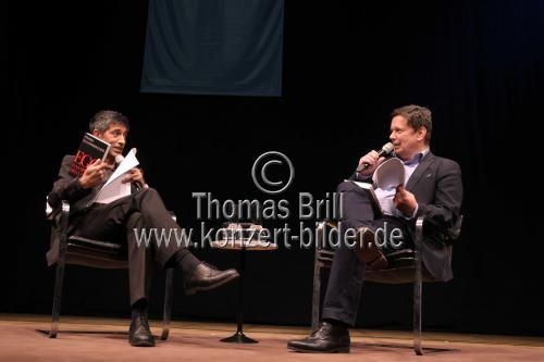 Luxemburgischer Wissenschaftsjournalist Ranga Yogeshwar und Frank Schirrmacher fragen unter dem Motto 