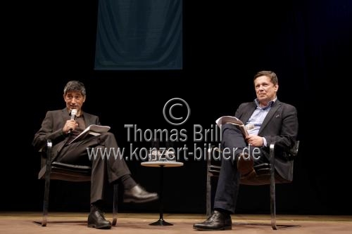 Luxemburgischer Wissenschaftsjournalist Ranga Yogeshwar und Frank Schirrmacher fragen unter dem Motto 