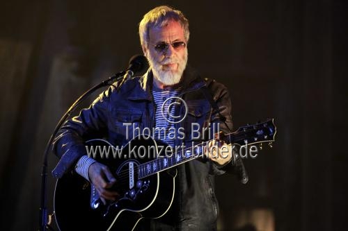Britisch-zypriotischer Sänger Cat Stevens alias Yusuf gastiert auf seiner 