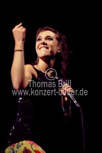 Französische Chanson- und Jazz-Sängerin Zaz gastiert auf ihrer 