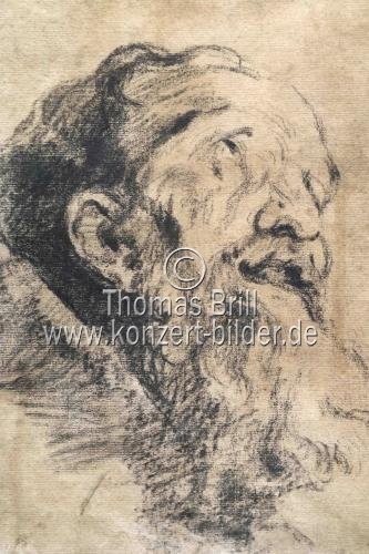 Die Ausstellung „Zeichnung im Labor – Papier trägt Kunst“ zeigt vom 10. November 2023 bis 18. Februar 2024 Meisterzeichnungen von Rubens oder Rembrandt unter dem Mikroskop im Wallraf-Richartz-Museum Köln (© Thomas Brill)