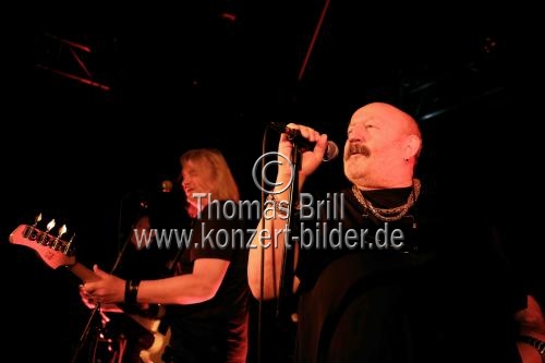 Deutsche Rocksänger Jürgen Zeltinger gastierte mit seiner Band auf seiner 