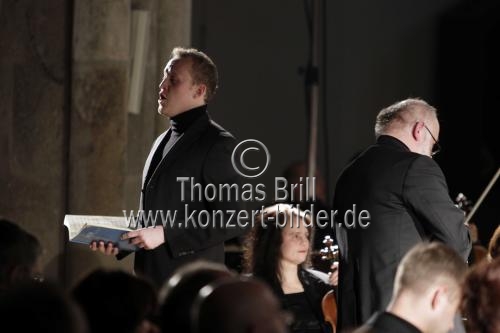 figuralchor köln unter der Leitung von Richard Mailänder gastiert mit Bachs Matthäus-Passion in der Minoritenkirche, Köln (&copy; Thomas Brill)