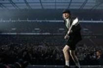 Australische Hardrock-Band AC/DC gastierten mit Sänger Brian Johnson und Gitarrist Angus Young auf ihrer "Black Ice"-Open Air Tour im RheinEnergie Stadion Köln (© )