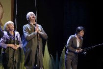 Ensemble spielt das Stück "AFD - Angler für Deutschland" bei der Stunksitzung 2017 im E-Werk Köln (© Thomas Brill)