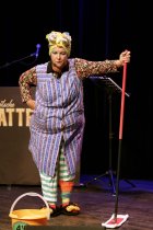 Deutsche Mundart Swing-Duo Dat Kölsche Rattepack gastiert auf ihrer "Swing vom Rhing"-Tour im Senftöpfchen Theater Köln (© Thomas Brill)