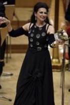 Italienische Sopranistin Lucia Aliberti gastiert mit ihrem Programm "Verdissimo" in Begleitung des Symphonieorchester des Nationaltheaters Prag unter der Leitung von Frantiek Drs in der Philharmonie Köln (© Thomas Brill)