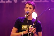 Deutsche Pop-Rock-Band AnnenMayKantereit gastiert im Rahmen des c/o pop Festivals 2015 auf ihrer "Wird schon irgendwie gehen"-Tour im Gloria Theater Köln (© Thomas Brill)