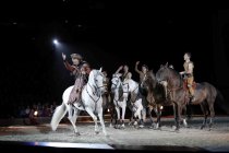 Pferdeshow APASSIONATA gastiert mit dem Programm "Cinema of Dreams" am 22. und 23. April 2017 in derLanxess-Arena Köln (© Thomas Brill)