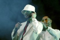 Deutschrap-Duo Aymen und Amo gastiert auf ihrer "AYMO"-Tour in der Lanxess Arena Köln (&copy; Thomas Brill)