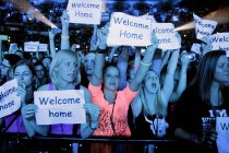 Amerikanische Boygroup Backstreet Boys gastiert auf ihrer "In a World Like This"-Tour in der Arena Oberhausen (© Thomas Brill)