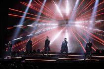Amerikanische Boygroup Backstreet Boys gastiert auf ihrer "DNA"-World-Tour in der Lanxess Arena Köln (© Thomas Brill)