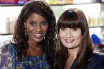 Deutsche und österreichische Schauspielerinnen Liz Baffoe und Jenny Jürgens neu im Anrheiner-Team! in der Kulissenstadt Die Anrheiner, Hafenstraße, Köln (© Thomas Brill)