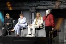 Stück "Bahn" bei der Stunksitzung 2026 im E-Werk Köln (&copy; Thomas Brill)