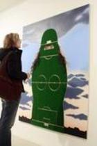 Niederländische Künstlerinnen Heike Kati Barath und C.A. Wertheim gastieren mit ihrer Ausstellung "HOOP!" vom 6. März bis 29. April 2008 in der artothek des Kölnischen Stadtmuseums, Koeln (&copy; Thomas Brill)