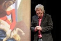 Deutscher Kabarettist Jürgen Becker feiert die Köln-Premiere seines neuen Programms "Der Künstler in anwesend" im E-Werk Köln (&copy; Thomas Brill)